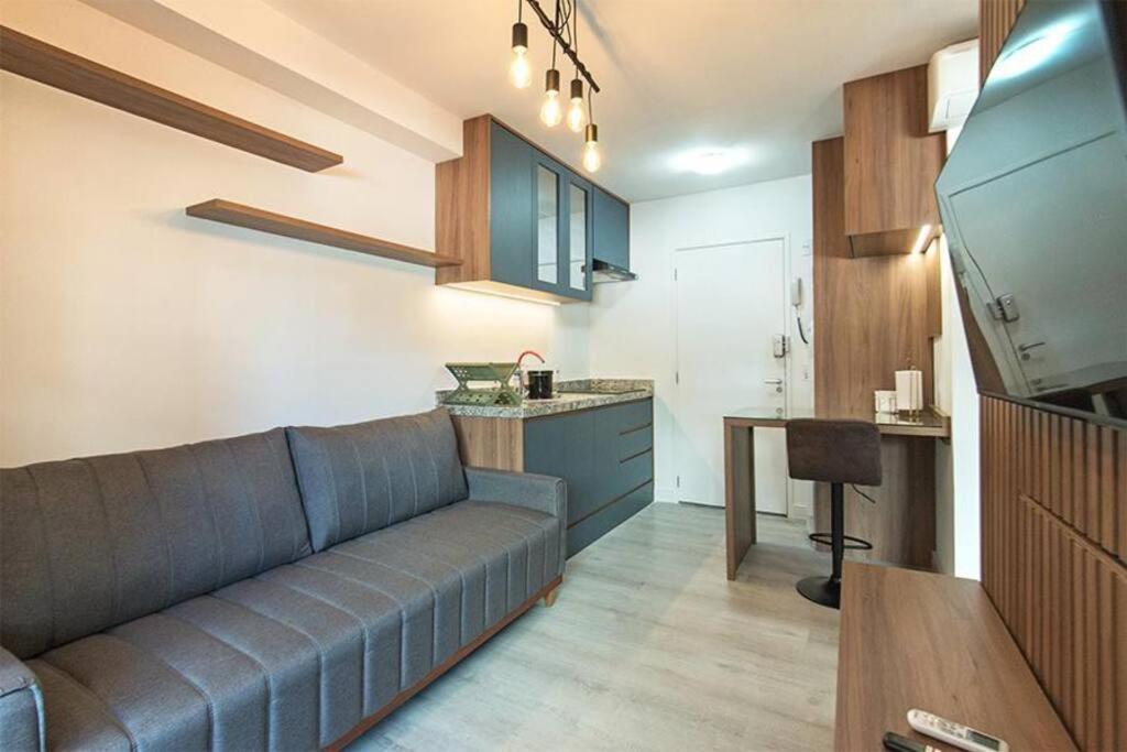 Studio 111 Conforto, Estilo E Localizacao Privilegiada Now Alto Da Boa Vista Zona Sul De Sp San Paolo Esterno foto